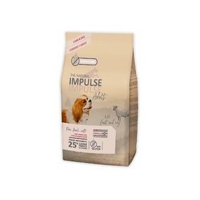 THE NATURAL IMPULSE DOG ADULT LAMB 12 KG