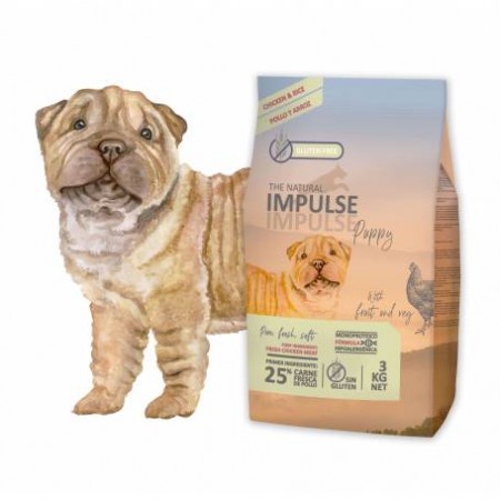 THE NATURAL IMPULSE PUPPY 3 KG