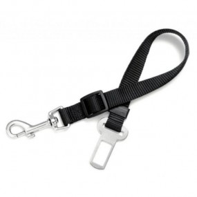 Cinturón de seguridad en nylon negro para Coche (Regulable)