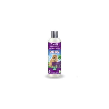 Champu Gatos Anti-Insectos con Margosa, Geraniol y Lavandino 300ml.