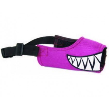 Bozal de Nylon Ajustable Decorado Happy