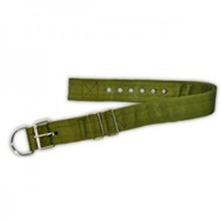 Collar de doble reforzado en nylon verde (5x90cm)