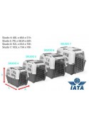 Transportin SKUDO 7 IATA 105x73x76h