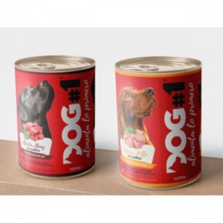 DOG-1 Humedo Buey y Cereales 1230gr