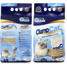 Bentonita natural Clumpcat ultra blanca aglomerante 5L
