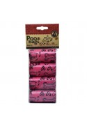 Bolsas poo bags reciclables rosas 4*20