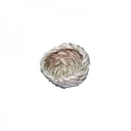 Nido Canario Con Cuerda Blanca De Sisal Medio