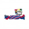 Doggy Masters Colorful yute play hueso cilindro 20cm