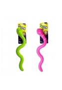 Serpiente treat snake dispensadora Doggy Masters (verde o rosa)