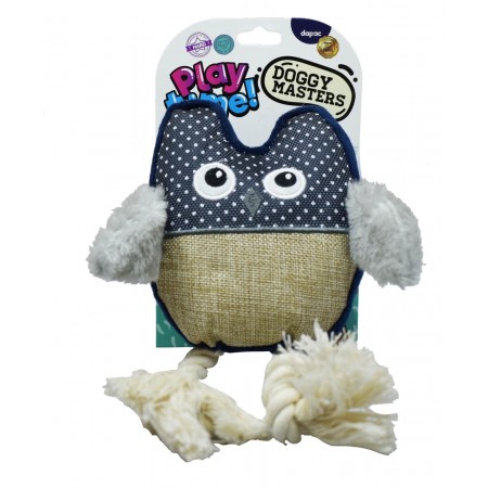 DOGGY MASTERS PLAY BUHO DE TELA CON TIRADOR