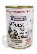 IMPULSE DOG HÚMEDO PAVO 400 GR