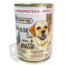 IMPULSE DOG HÚMEDO POLLO 400 GR