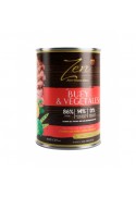 ZEN LATA PATE PERROS BUEY Y VEGETALES 400GR