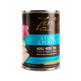 ZEN LATA PERRO POLLO Y PAVO 400GR