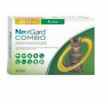 NEXGARD COMBO GATO L (2.5KG-7.5KG) 0,9 ML-3 APLIC