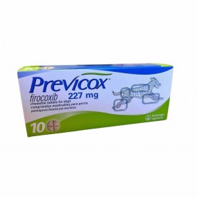 PREVICOX 227 MG 10 COMPRIMIDOS DIVISIBLES EN 4