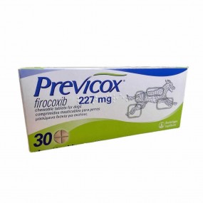 PREVICOX 227 MG 30 COMPRIMIDOS DIVISIBLES EN 4