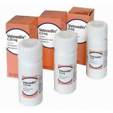 VETMEDIN 2.5 MG 100 CAPSULAS