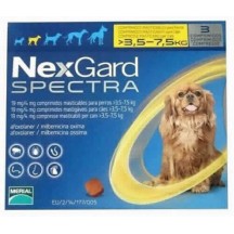 NEXGARD SPECTRA 3.5-7.5 KG 3 COMP
