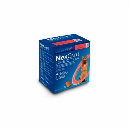 NEXGARD SPECTRA 30-60 KG 15 COMP