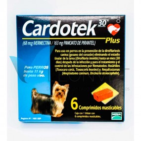 CARDOTEK PLUS 68 AZUL (HASTA 11KG) 6CP