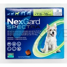 NEXGARD SPECTRA 7.5-15 KG 3 COMP