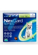 NEXGARD SPECTRA 7.5-15 KG 3 COMP