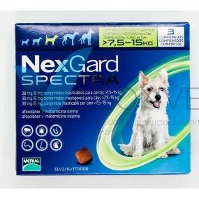 NEXGARD SPECTRA 7.5-15 KG 3 COMP
