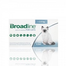 Broadline Gato Menos 2,5 Kg 3 Aplic.