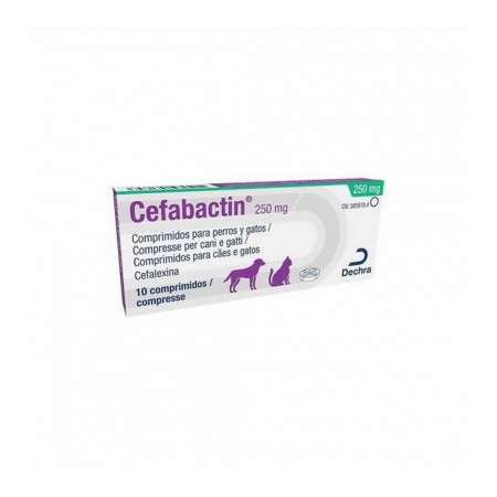 CEFABACTIN 250 MG 10 TABS