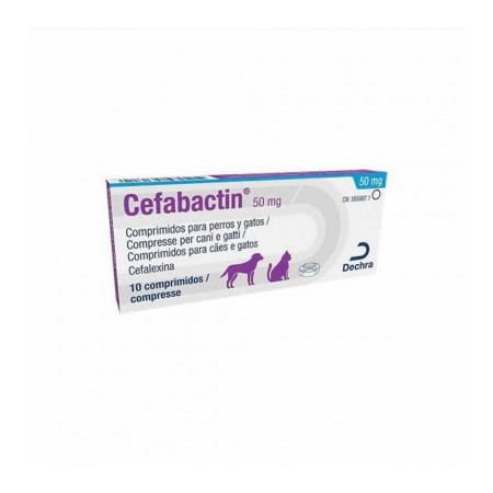 CEFABACTIN 50 MG 10 TABS
