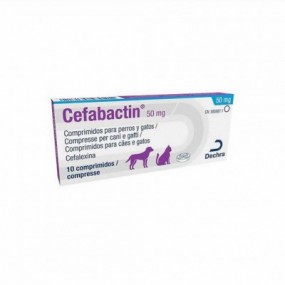 CEFABACTIN 50 MG 10 TABS