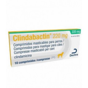 CLINDABACTIN 220 MG 10 COMPRIMIDOS