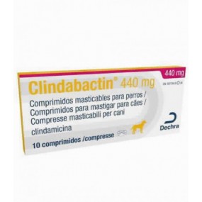 CLINDABACTIN 440 MG 10 COMPRIMIDOS