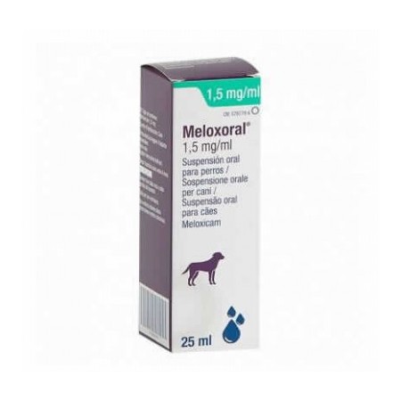 MELOXORAL PERROS 1.5 MG 25 ML
