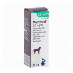 MELOXORAL PERROS 1.5 MG 25 ML