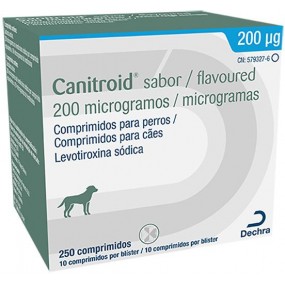 CANITROID 200 MCG 250 CP