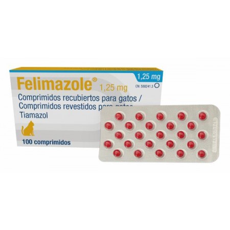 FELIMAZOLE 1.25 MG 100 CP