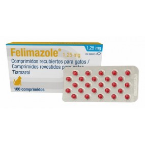FELIMAZOLE 1.25 MG 100 CP