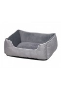 CAMA COMFORT CUADRADO CLASSIC PURNA 50x40x17 CM GRIS