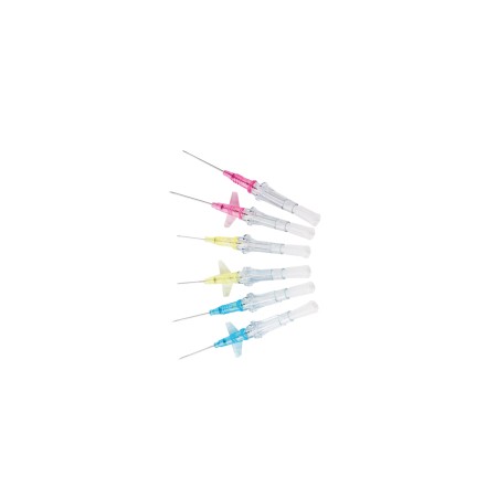 CATETER BD SIN ALAS 22G 0,9X25MM AZUL 50UD