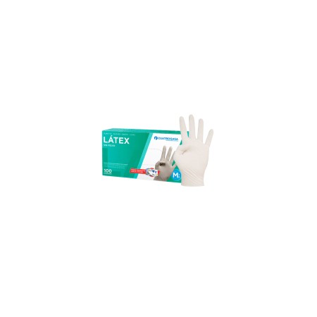 GUANTE LATEX SIN POLVO P/S 100 UD