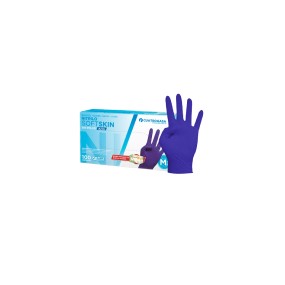 GUANTE NITRILO SOFTSKIN AZUL 3 GR S/POLVO XL 100U