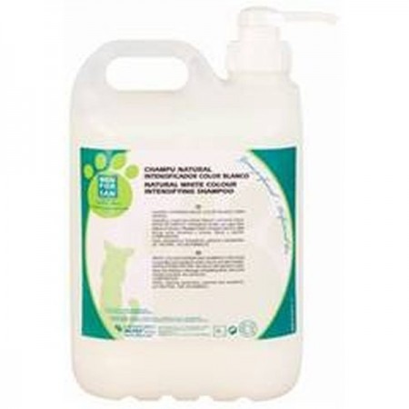 Champu Intensificador para Perros de Color Blanco 5L.
