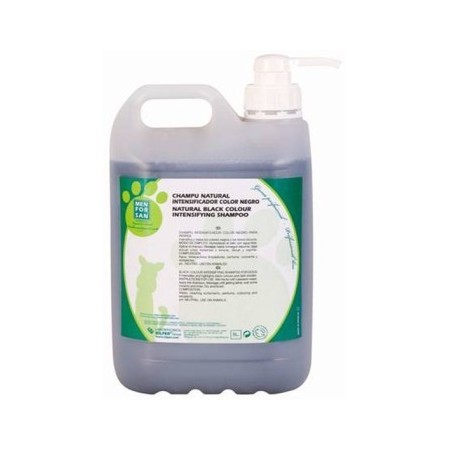 Champu Intensificador para Perros de Color Negro 5L.